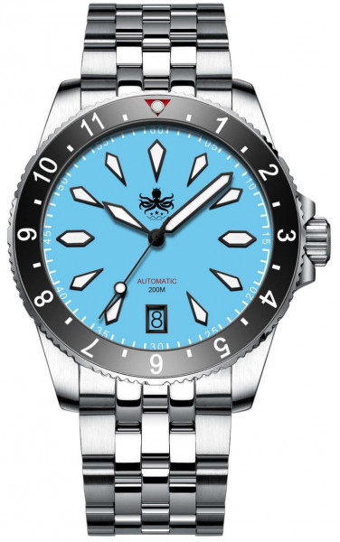 Phoibos Voyager Blue 200m Diver Automatic