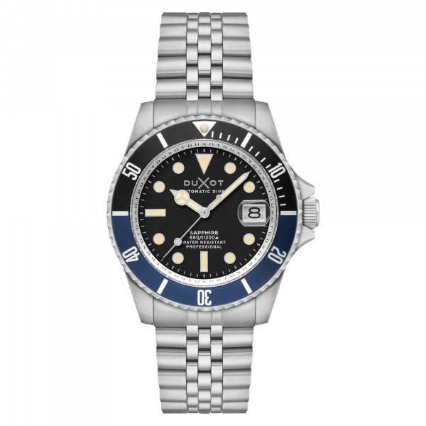 Duxot Atlantic Diver Oil Black 42mm Automatic