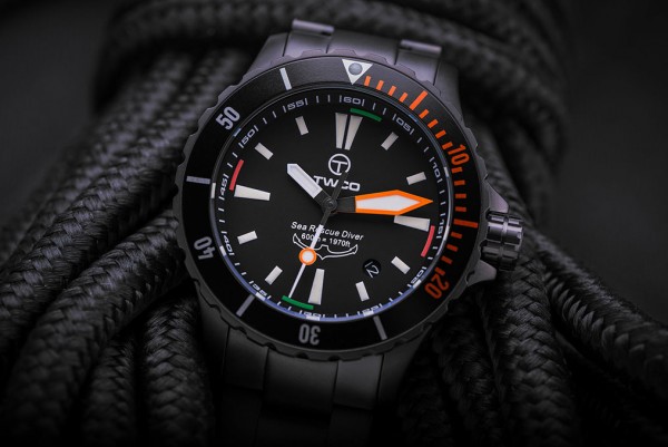 TWCO Sea Rescue Diver Black IP