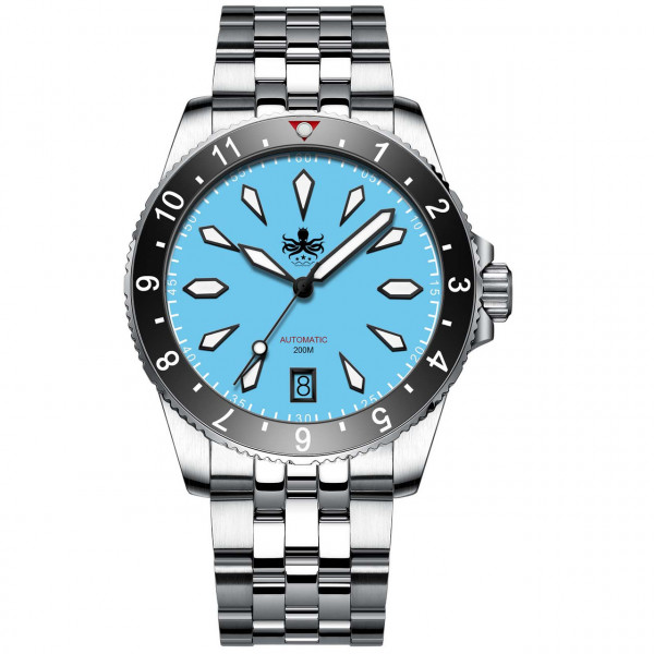 Phoibos Voyager Blue 200m Diver Automatic