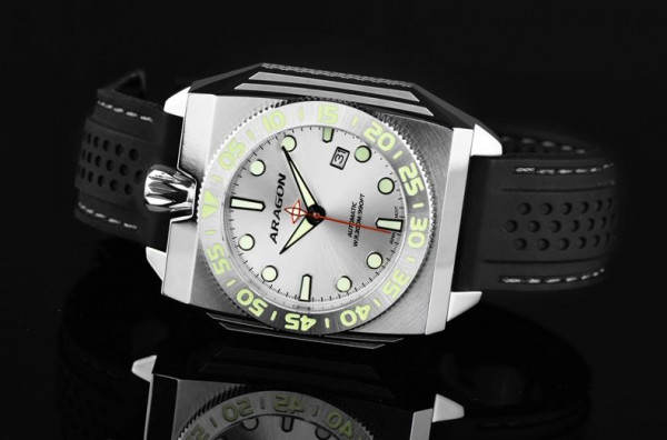 ARAGON Concept S Silver Automatic 48mm