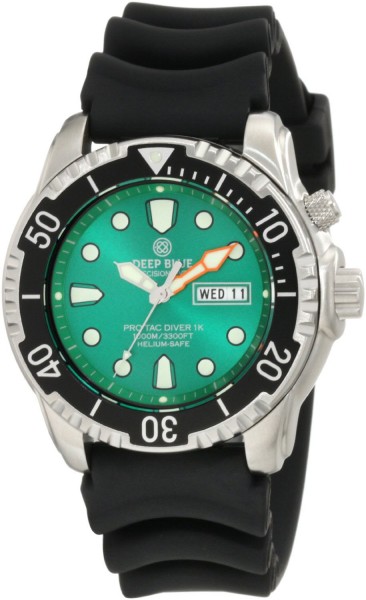 Deep Blue ProTac Diver 1000m Green