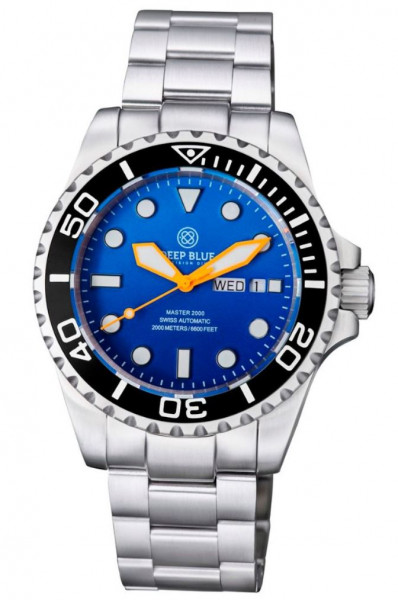 Deep Blue Master 2000m Blue-Orange I