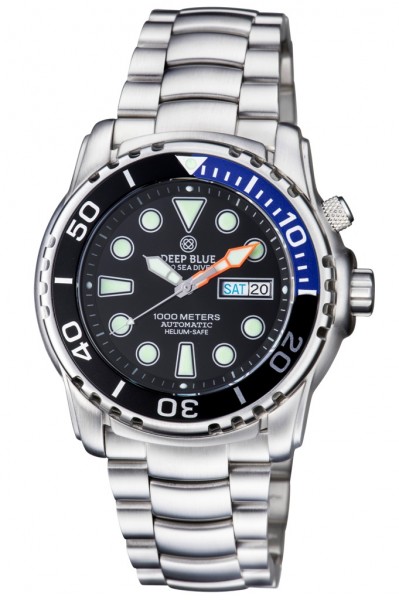 Deep Blue Sea Diver I 1000m Black-Blue