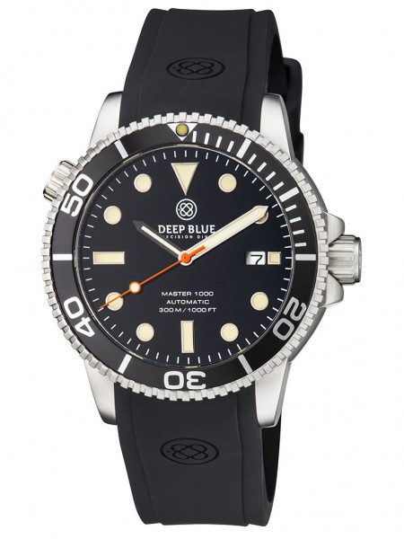 Deep Blue Master 1000 Black-Black-Vintage-II