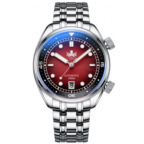 Phoibos Eagle Ray Red 200m Diver Automatic