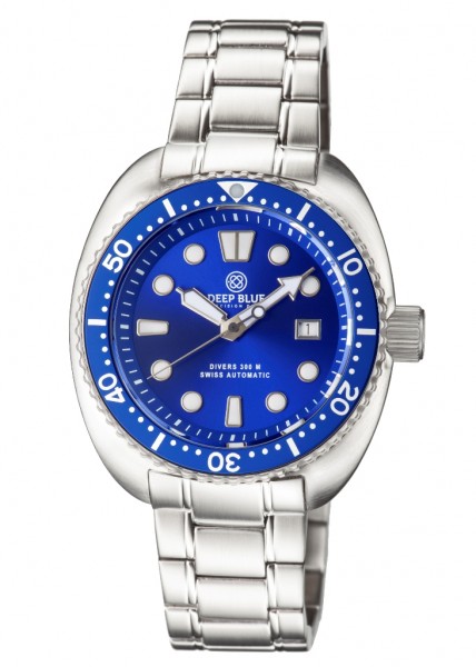 Deep Blue Military Diver 300 Blue Steel