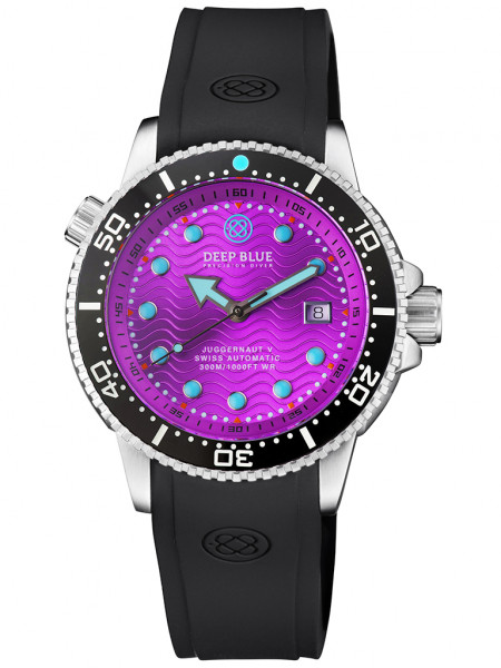 Deep Blue Juggernaut V Auto Lavender 44mm