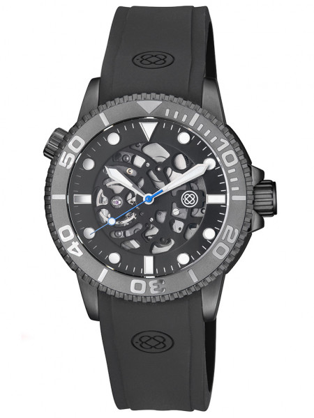 Deep Blue Master 1000 Skeleton Black PVD